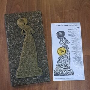 Memorial Brass Rubbing/Stamping - Lady Margaret